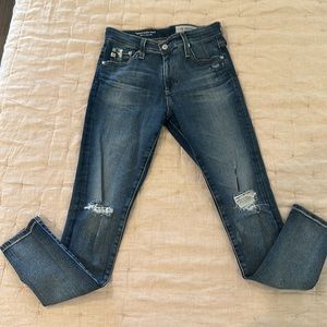 AG Jeans Farrah Skinny Ankle 27 R